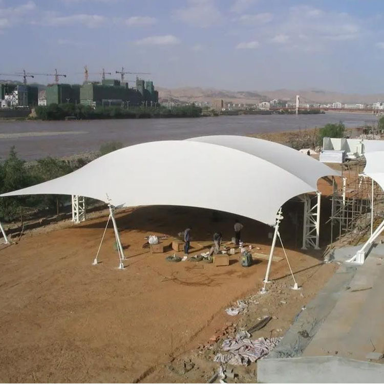 白朗县膜结构汽车棚